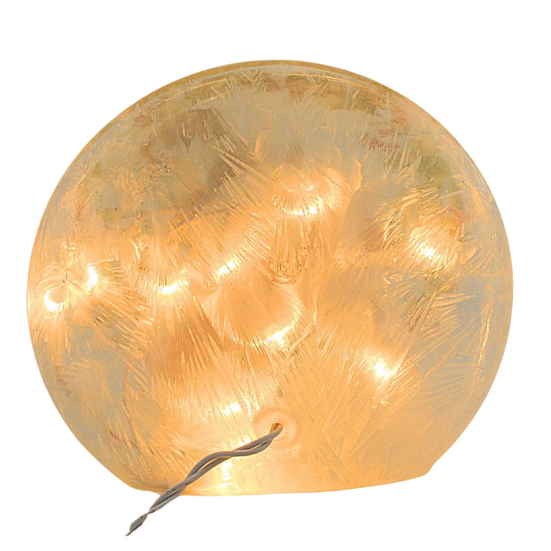 Stony Creek Happy Snowman Sm Pre-Lit Round Orb - - SBKGifts.com
