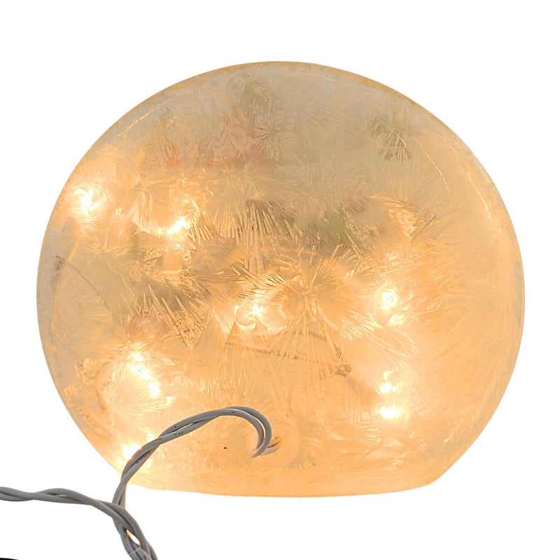 Stony Creek Happy Snowman Sm Pre-Lit Round Orb - - SBKGifts.com