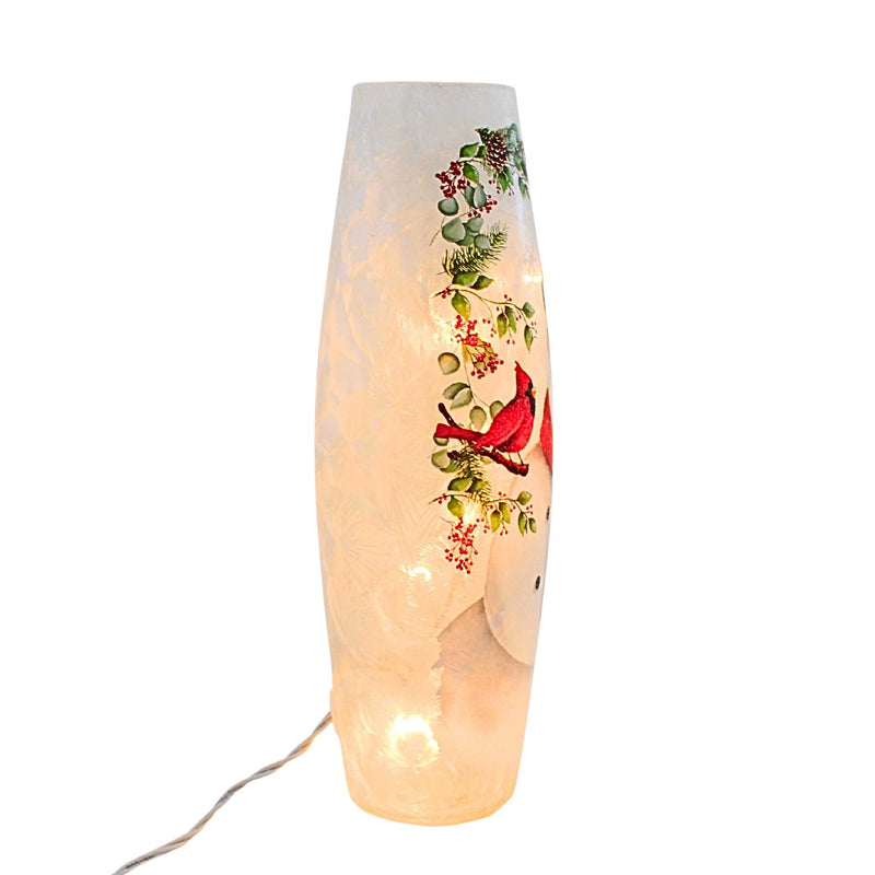 Stony Creek Happy Snowman Pre-Lit Lg Vase - - SBKGifts.com
