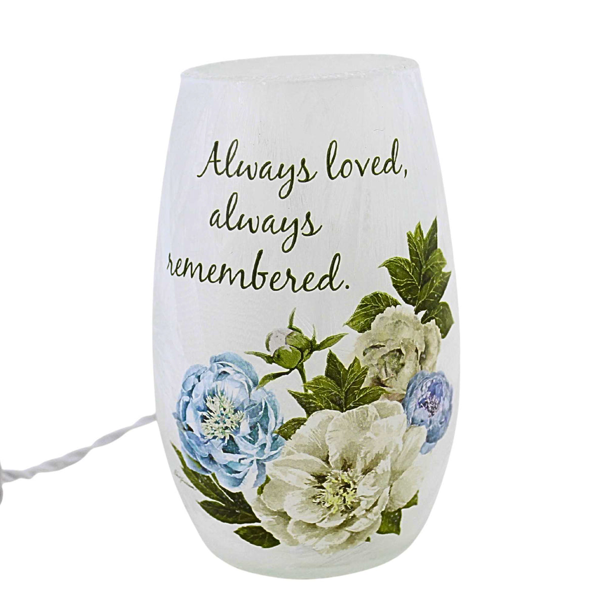 Stony Creek Always Loved Always Remembered Pre-Lit Small Vase - - SBKGifts.com