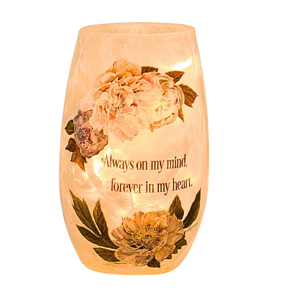 (65425) Forever In My Heart Pre-Lit Small Vase