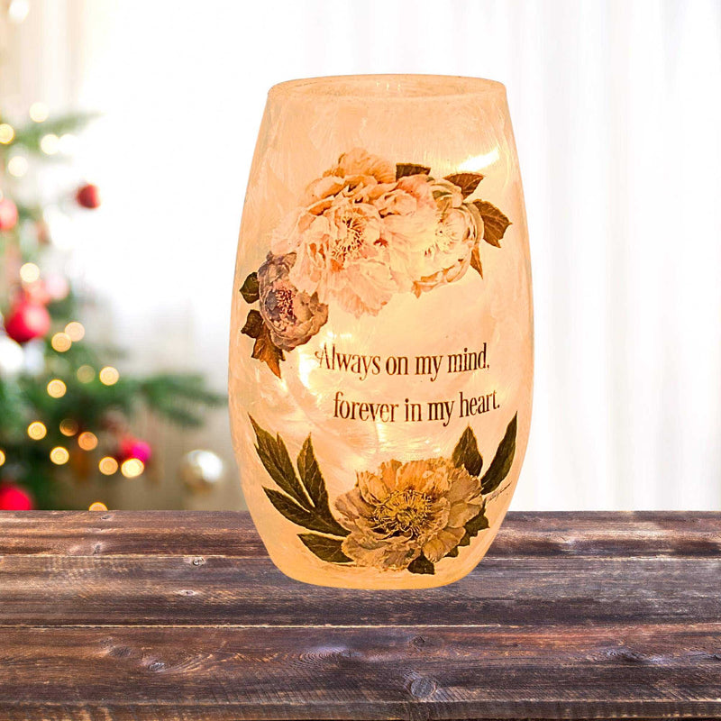 Stony Creek Forever In My Heart Pre-Lit Small Vase - - SBKGifts.com