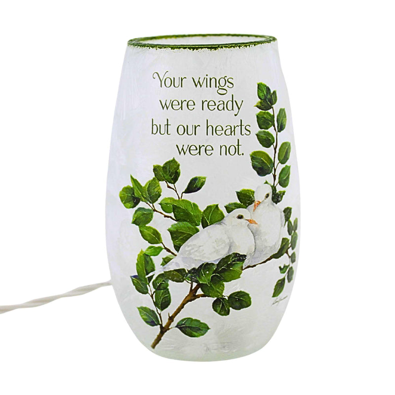 Stony Creek Dove Love Pre-Lit Small Vase - - SBKGifts.com