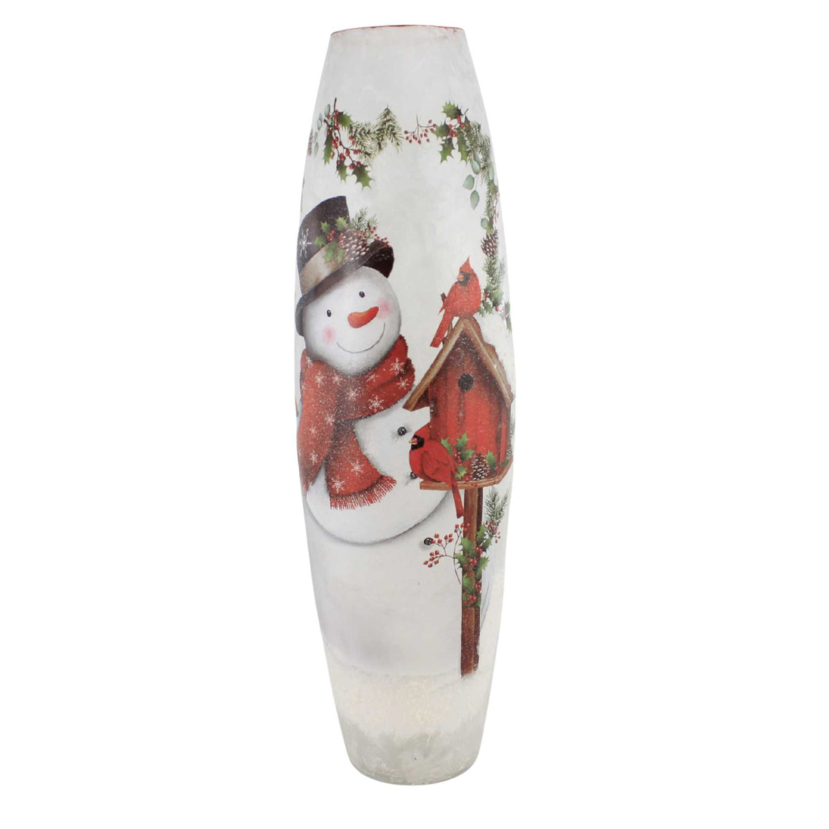 Stony Creek Happy Snowman Pre-Lit Super Colossal Vase - - SBKGifts.com
