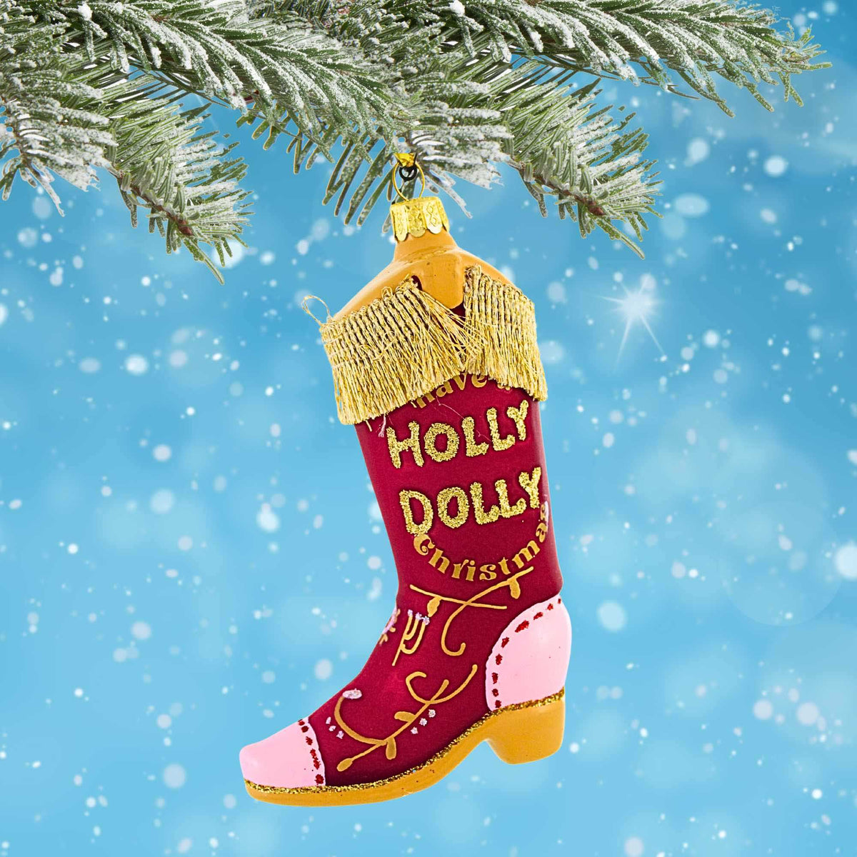 Cody Foster Have A Holly Dolly Boot - - SBKGifts.com