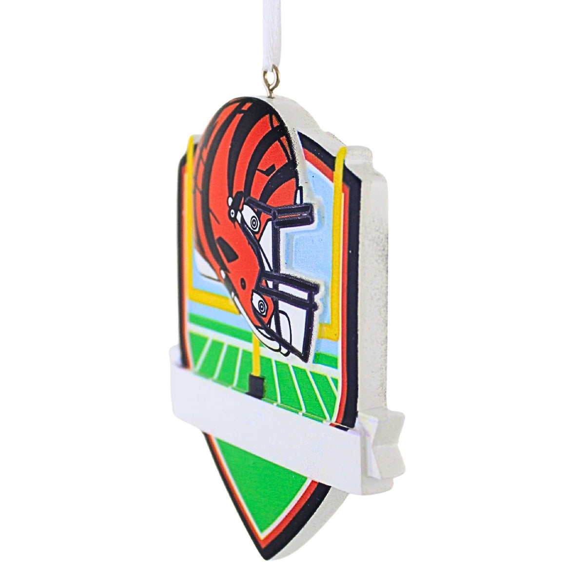 Polarx Nfl Cincinnati Bengals Personalized Shield Ornament - - SBKGifts.com