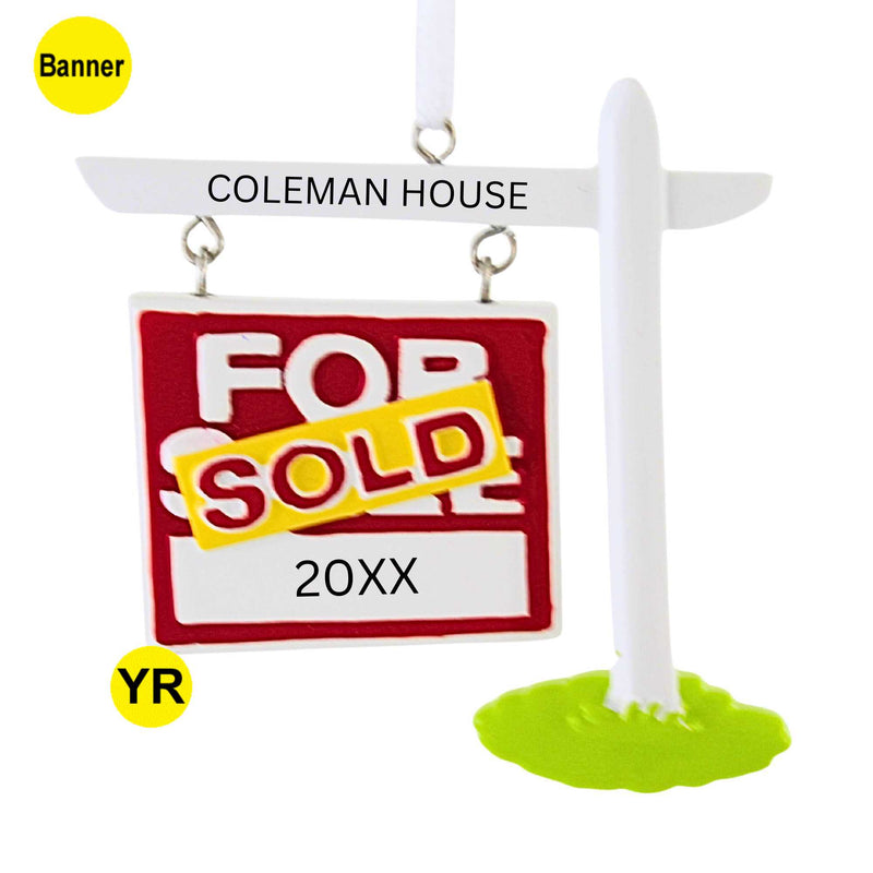 Polarx For Sale/Sold Realtor Sign - - SBKGifts.com