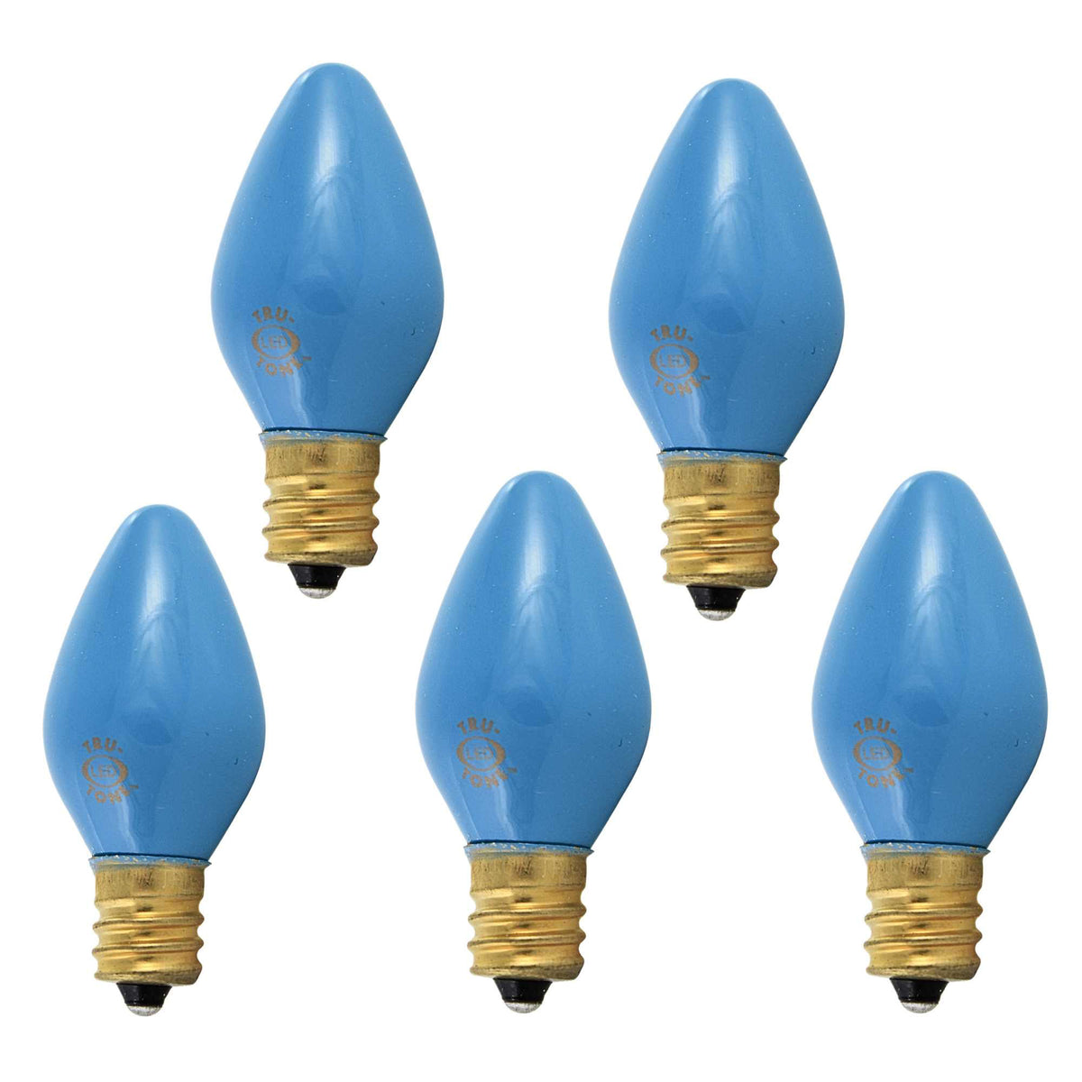 Tru-Tone Classicolor  C7 Led Teal Pack - - SBKGifts.com