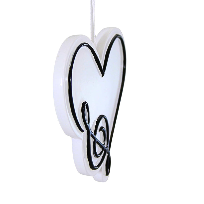 Polarx Music Note Heart - - SBKGifts.com
