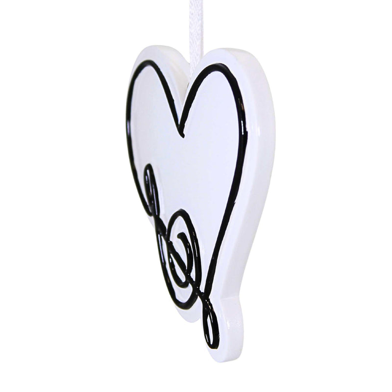 Polarx Music Note Heart - - SBKGifts.com