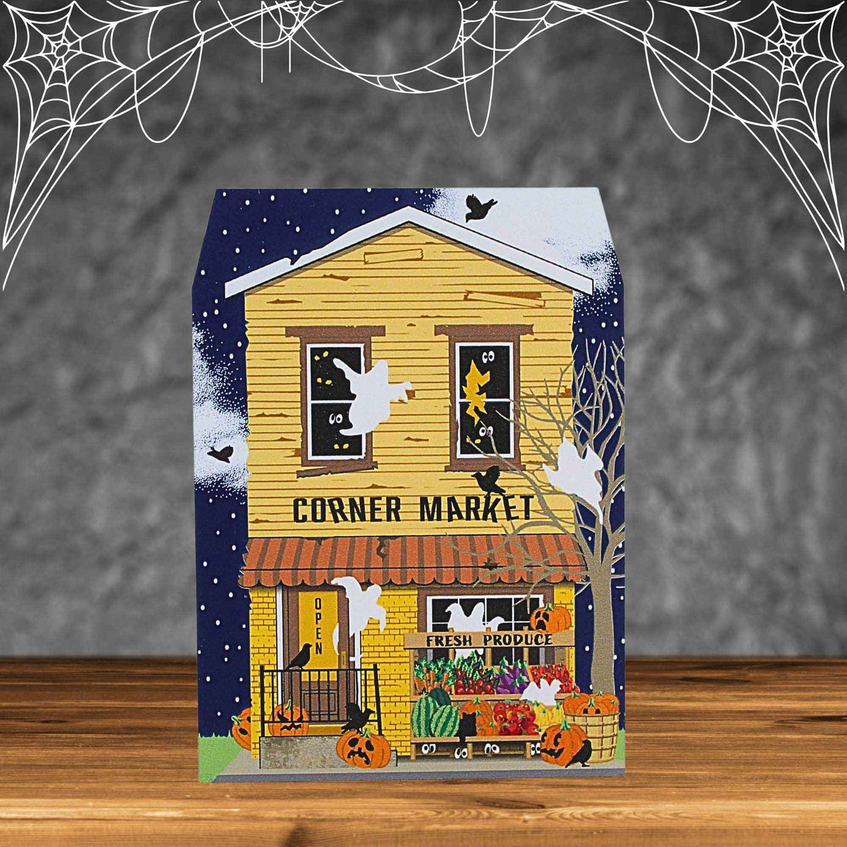 Cat's Meow Village The Corner Market - - SBKGifts.com