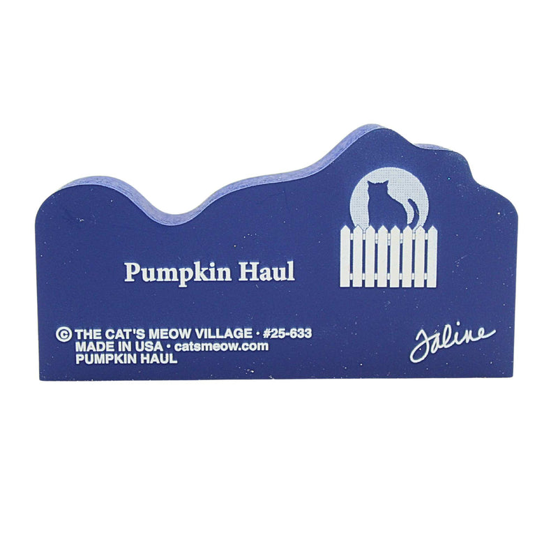 Cat's Meow Village Pumpkin Haul - - SBKGifts.com