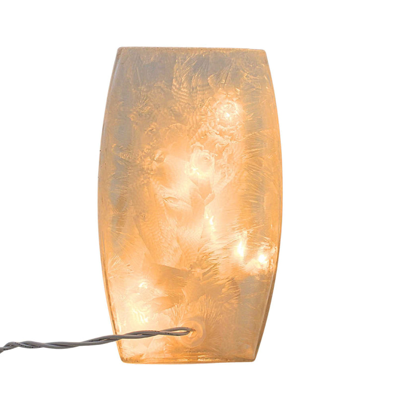 Stony Creek Cardinal Christmas Pre-Lit Med Glass Vase - - SBKGifts.com