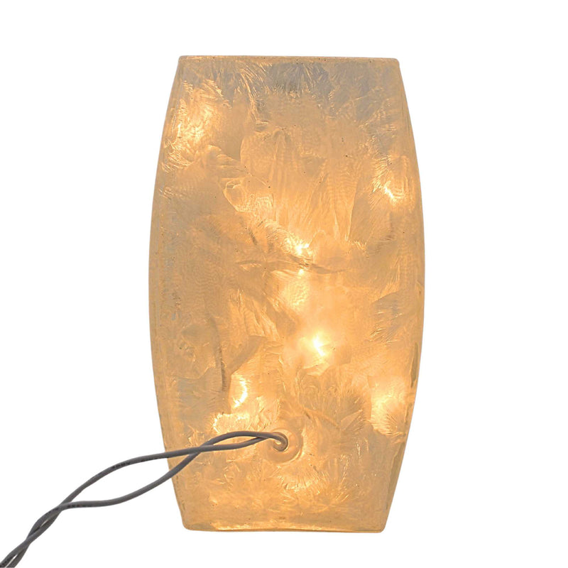 Stony Creek Cardinal Christmas Pre-Lit Med Glass Vase - - SBKGifts.com