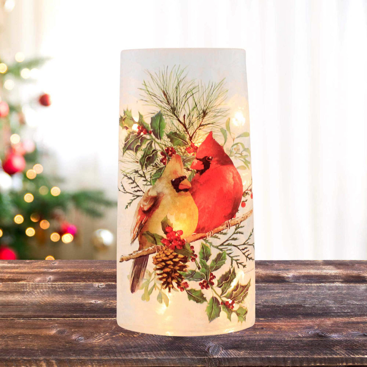 Stony Creek Winter Cardinal Couple - - SBKGifts.com