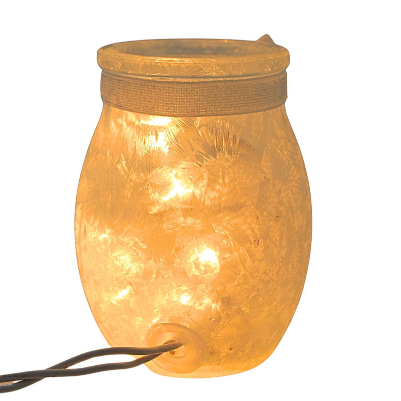 Stony Creek Forest Snowman Pre-Lit Small Jar - - SBKGifts.com