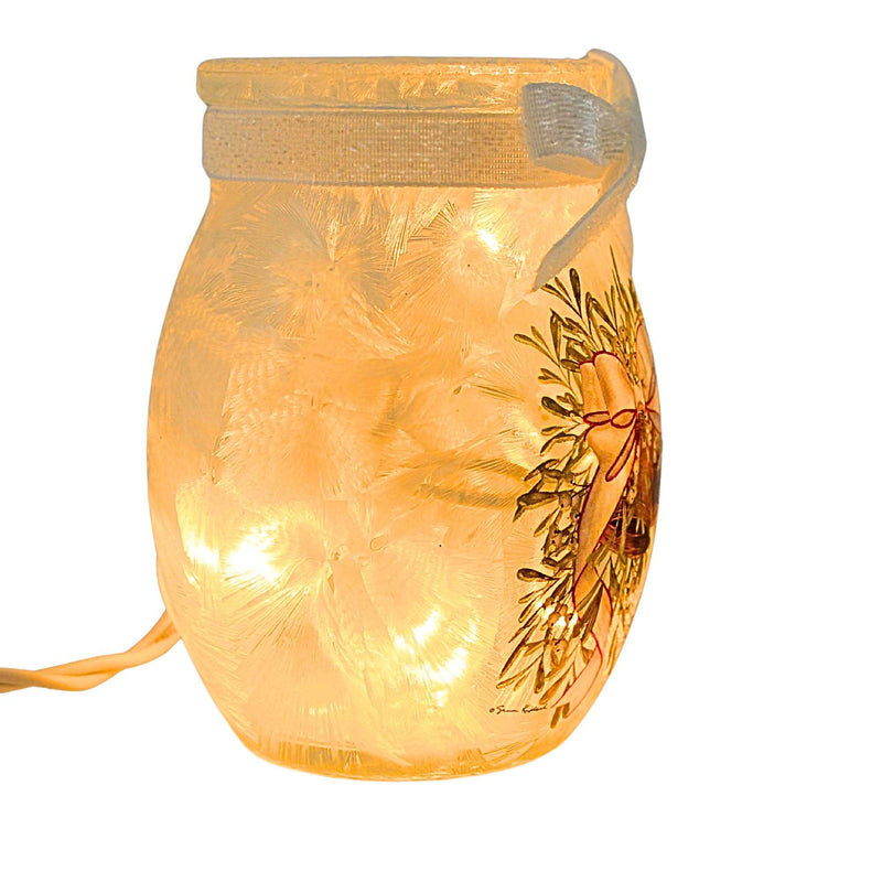 Stony Creek Holiday Bells Pre-Lit Small Jar - - SBKGifts.com