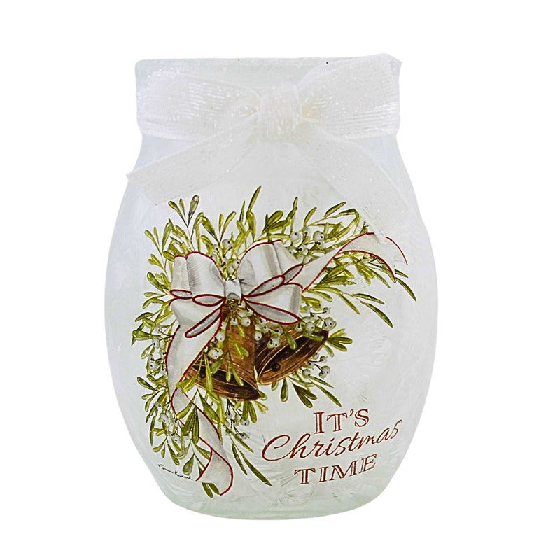 Stony Creek Holiday Bells Pre-Lit Small Jar - - SBKGifts.com