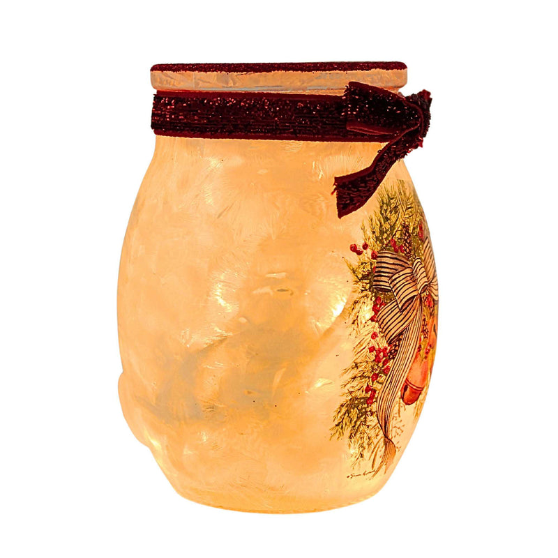 Stony Creek Holiday Bells Pre-Lit Small Jar - - SBKGifts.com