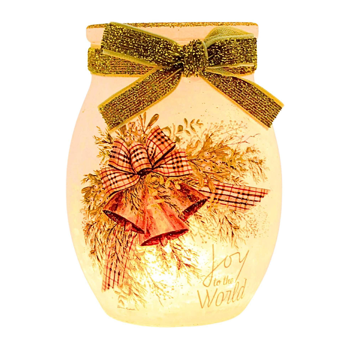 Holiday Bells Pre-Lit Small Jar 65499