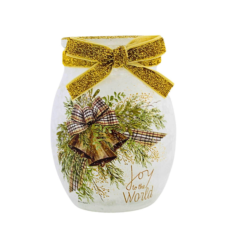 Stony Creek Holiday Bells Pre-Lit Small Jar - - SBKGifts.com