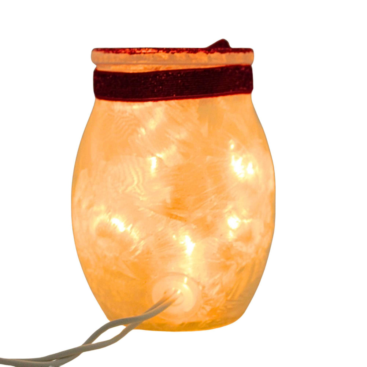 Stony Creek Happy Snowman Small Pre-Lit Jar - - SBKGifts.com