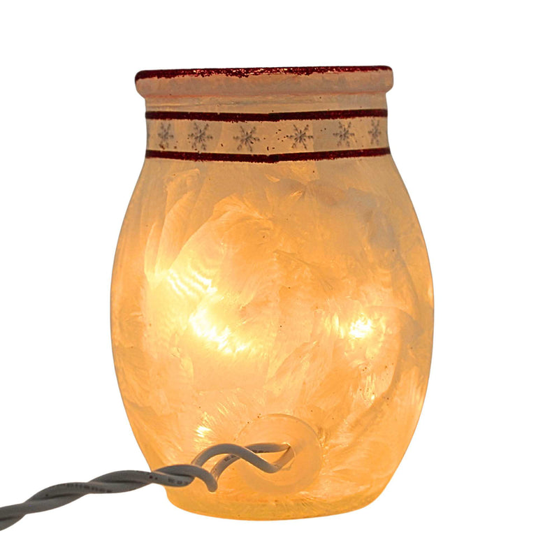 Stony Creek Happy Snowman Small Pre-Lit Jar - - SBKGifts.com