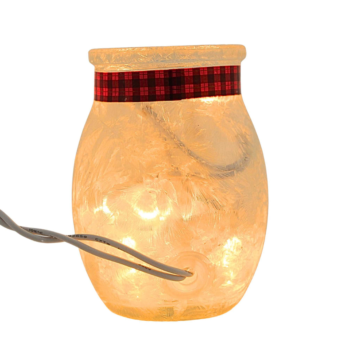 Stony Creek Winter Chickadees Small Pre-Lit Jar - - SBKGifts.com