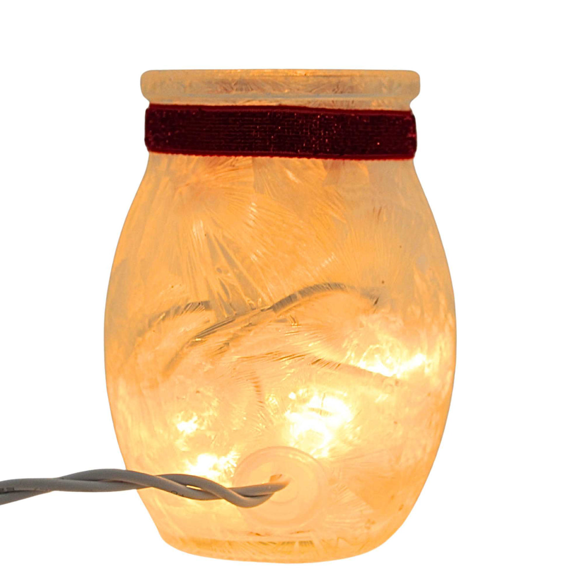 Stony Creek Winter Chickadees Small Pre-Lit Jar - - SBKGifts.com