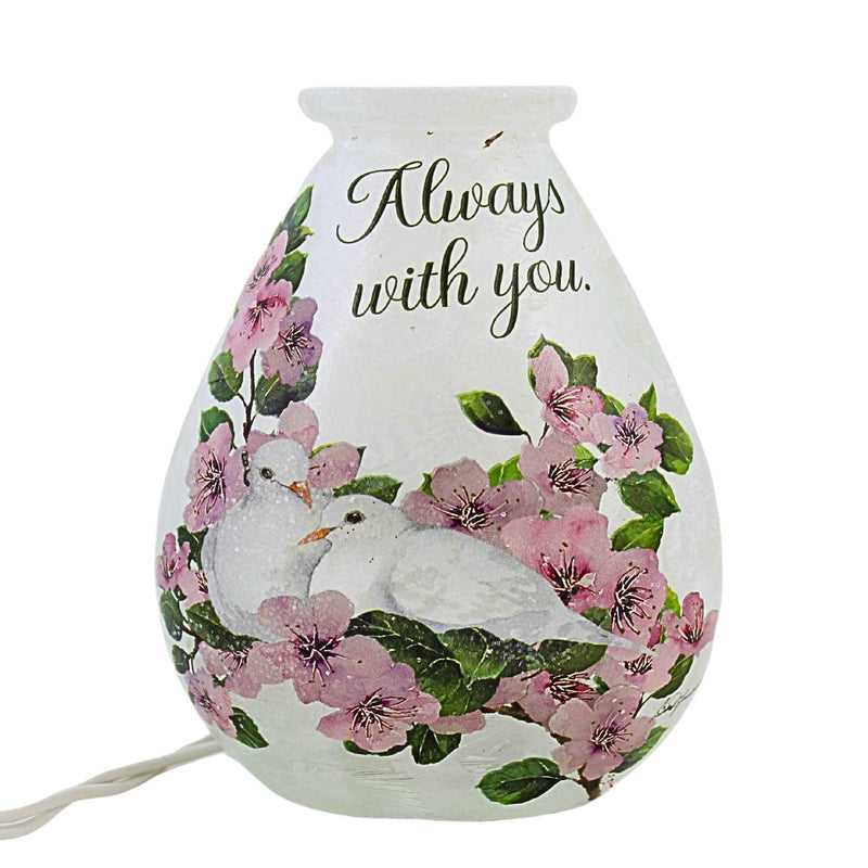 Stony Creek Dove Love Pre-Lit Glass Jar - - SBKGifts.com