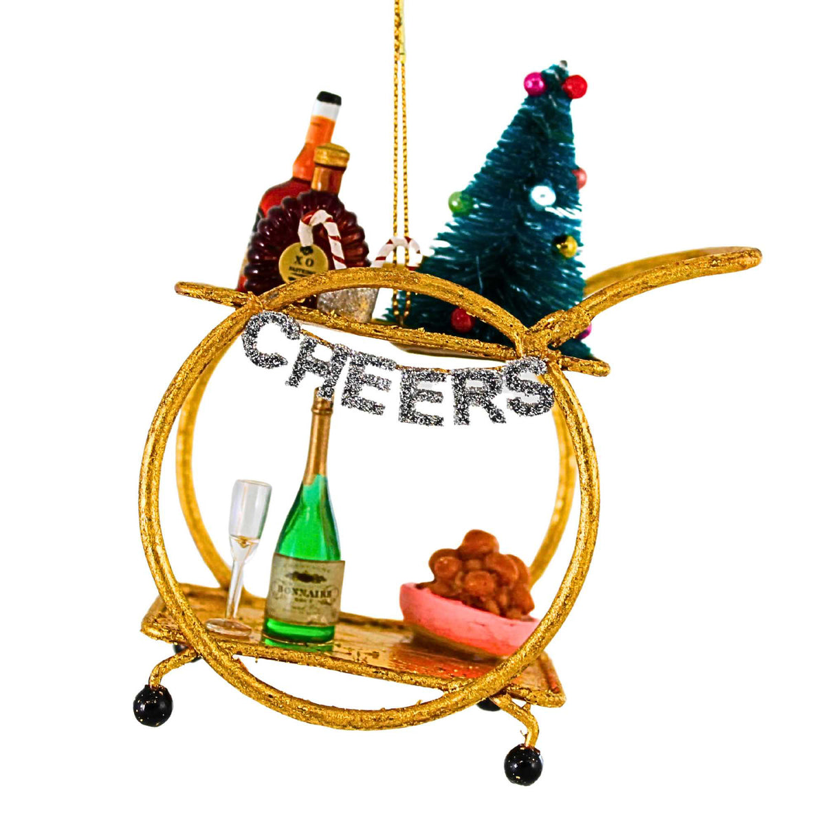 Holiday Bar Cart 65526