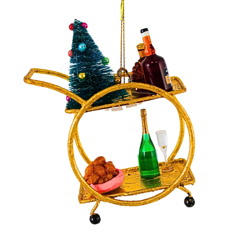 Cody Foster Holiday Bar Cart - - SBKGifts.com