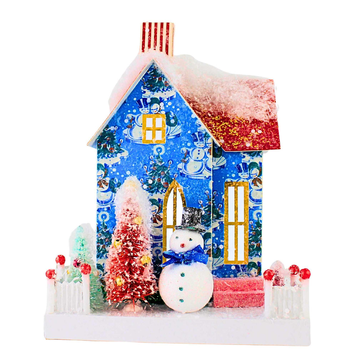 65560 Retro Snowman Abode HOU428