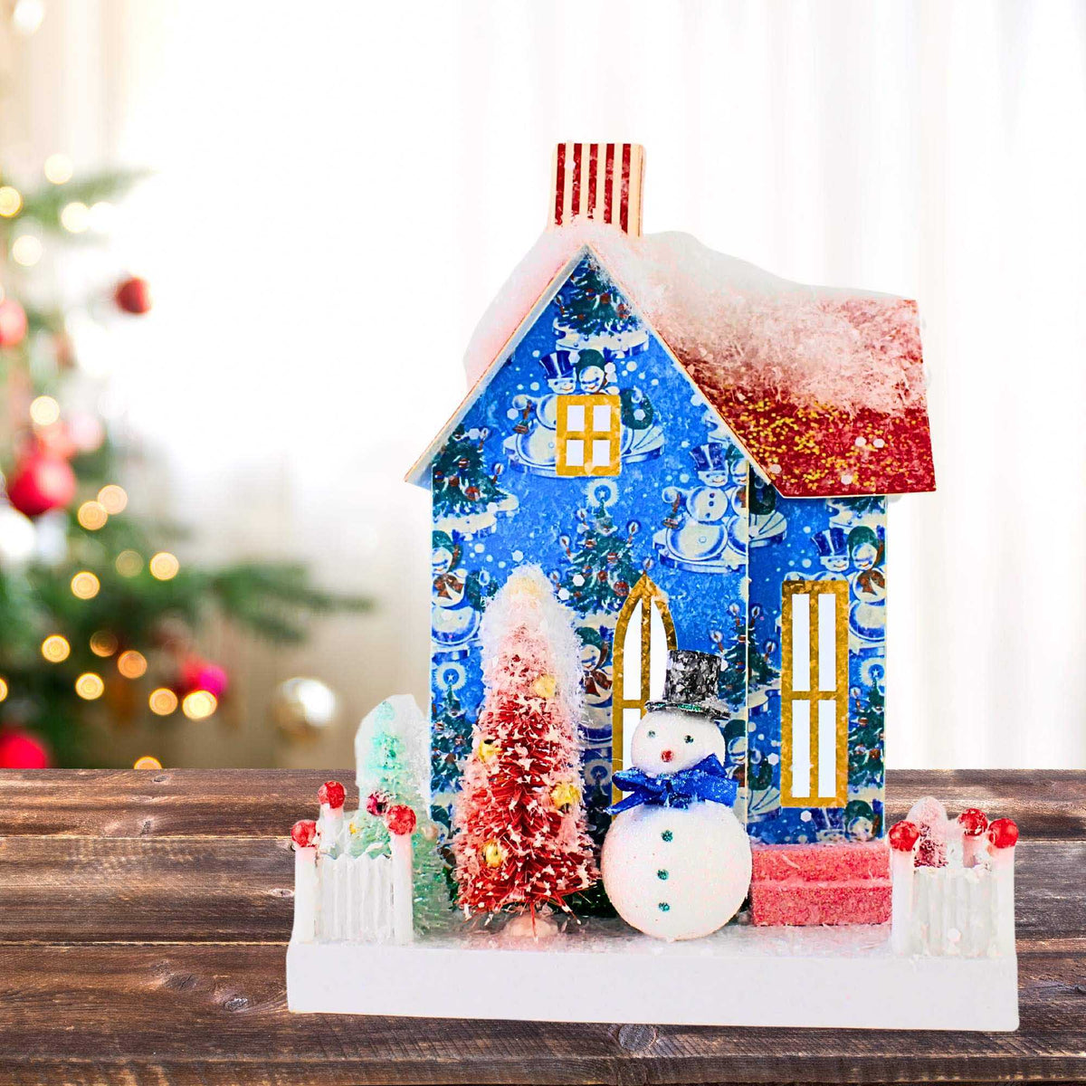 Cody Foster Retro Snowman Abode - - SBKGifts.com