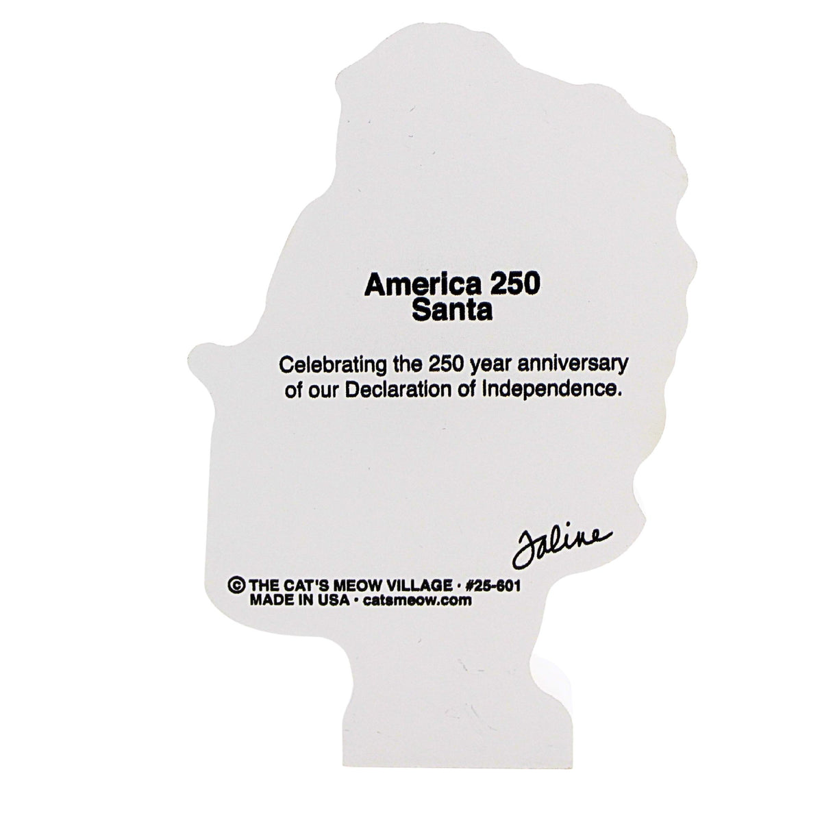 Cat's Meow Village America 250 Santa - - SBKGifts.com