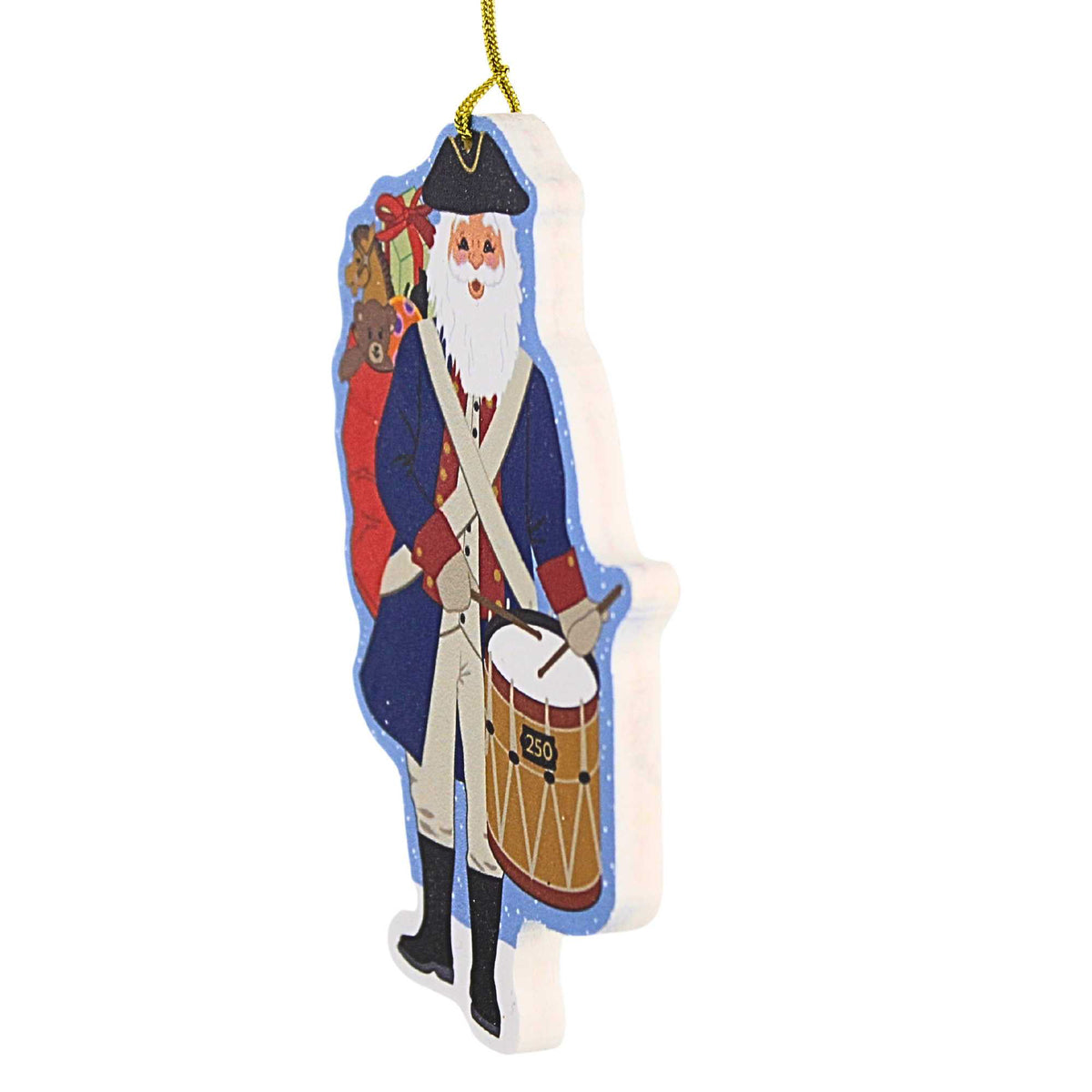 Cat's Meow Village America 250 Santa Ornamewnt - - SBKGifts.com