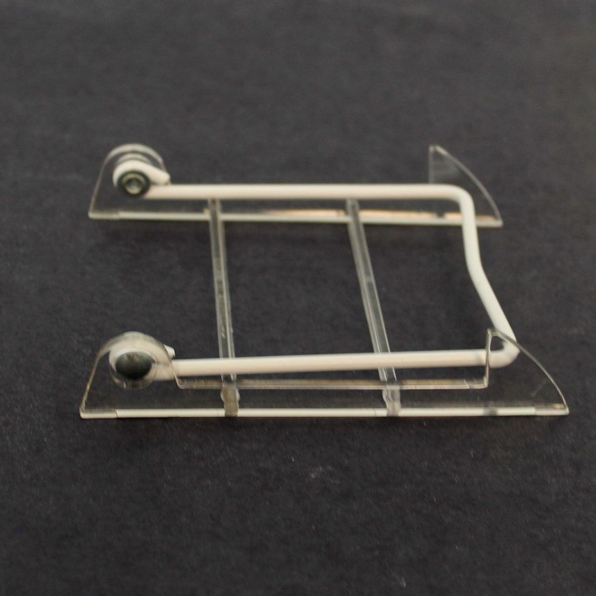 Bards Brand Folding White/Clear Plastic Easel Stand - - SBKGifts.com