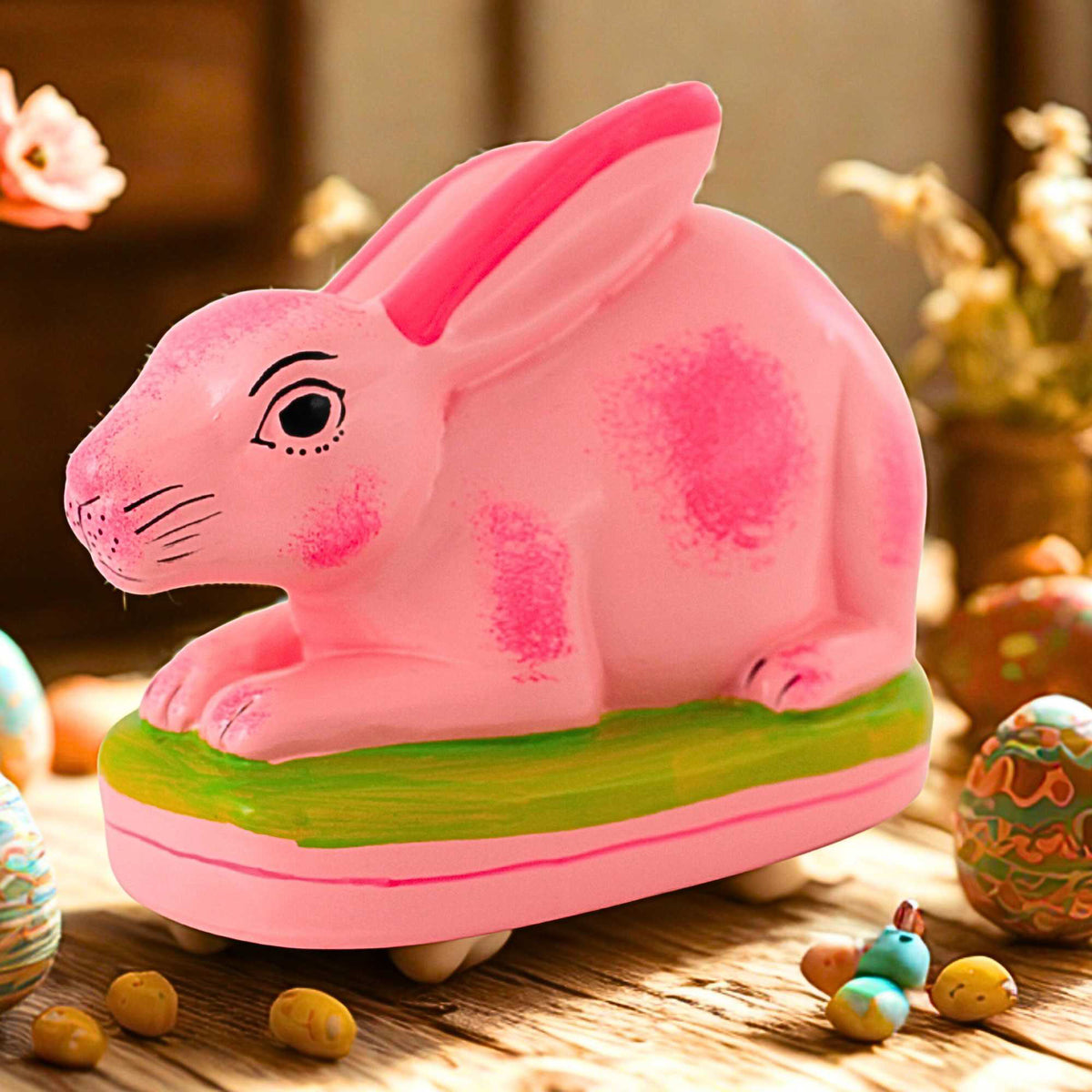 Cody Foster Staffordshire Hare Pink - - SBKGifts.com