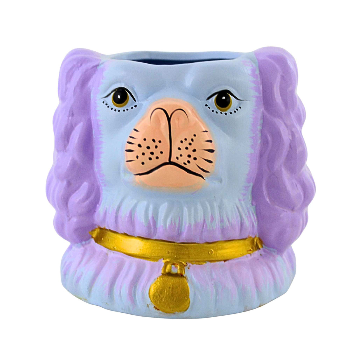 65617 Staffordshire Dog Purple MS6707PU