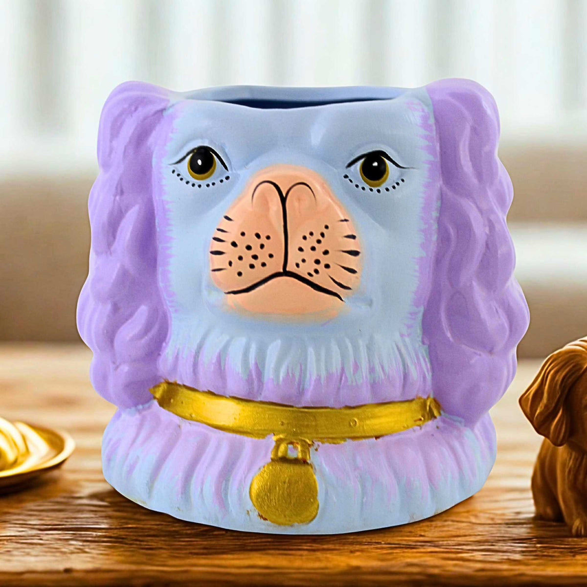 Cody Foster Staffordshire Dog Purple - - SBKGifts.com