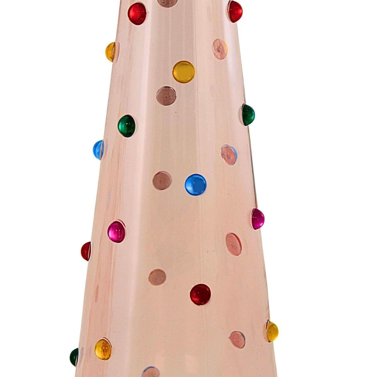 Cody Foster Decorated Dotted Trees Translucent Pink - - SBKGifts.com