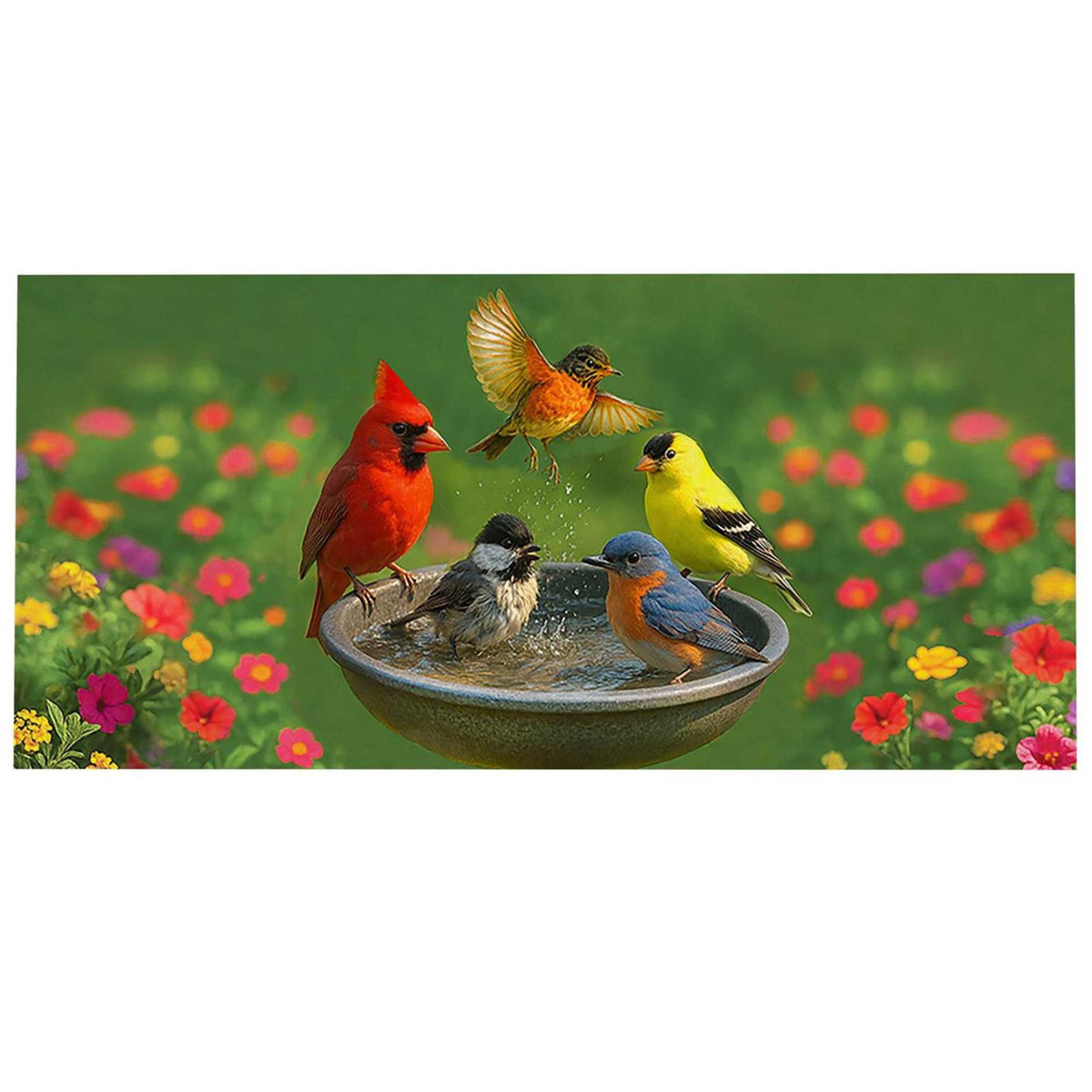 65640 Bathing Birds Sassafras Switch Mat SIGB4LMNM325