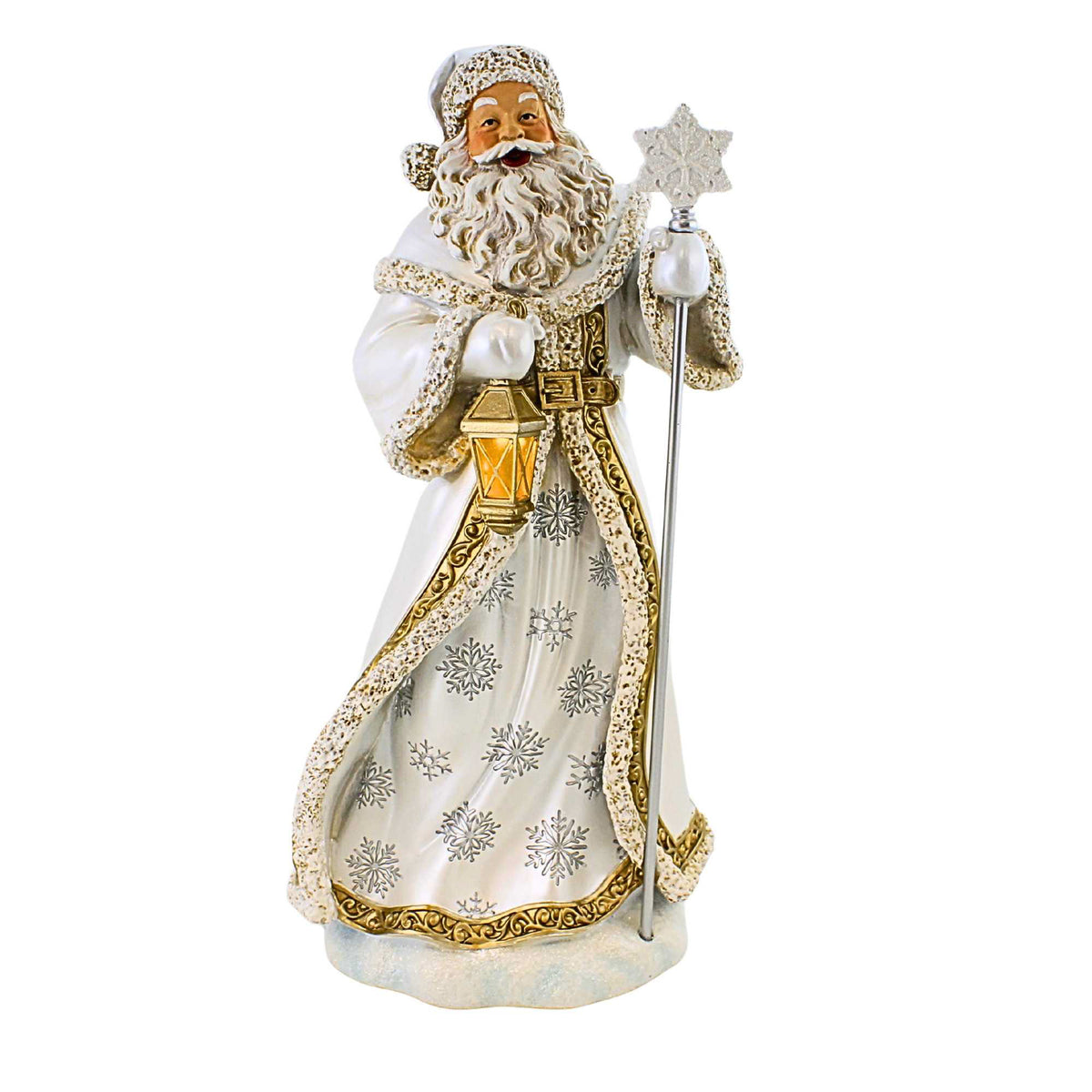 65652 Lighted Santa With Staff 633528