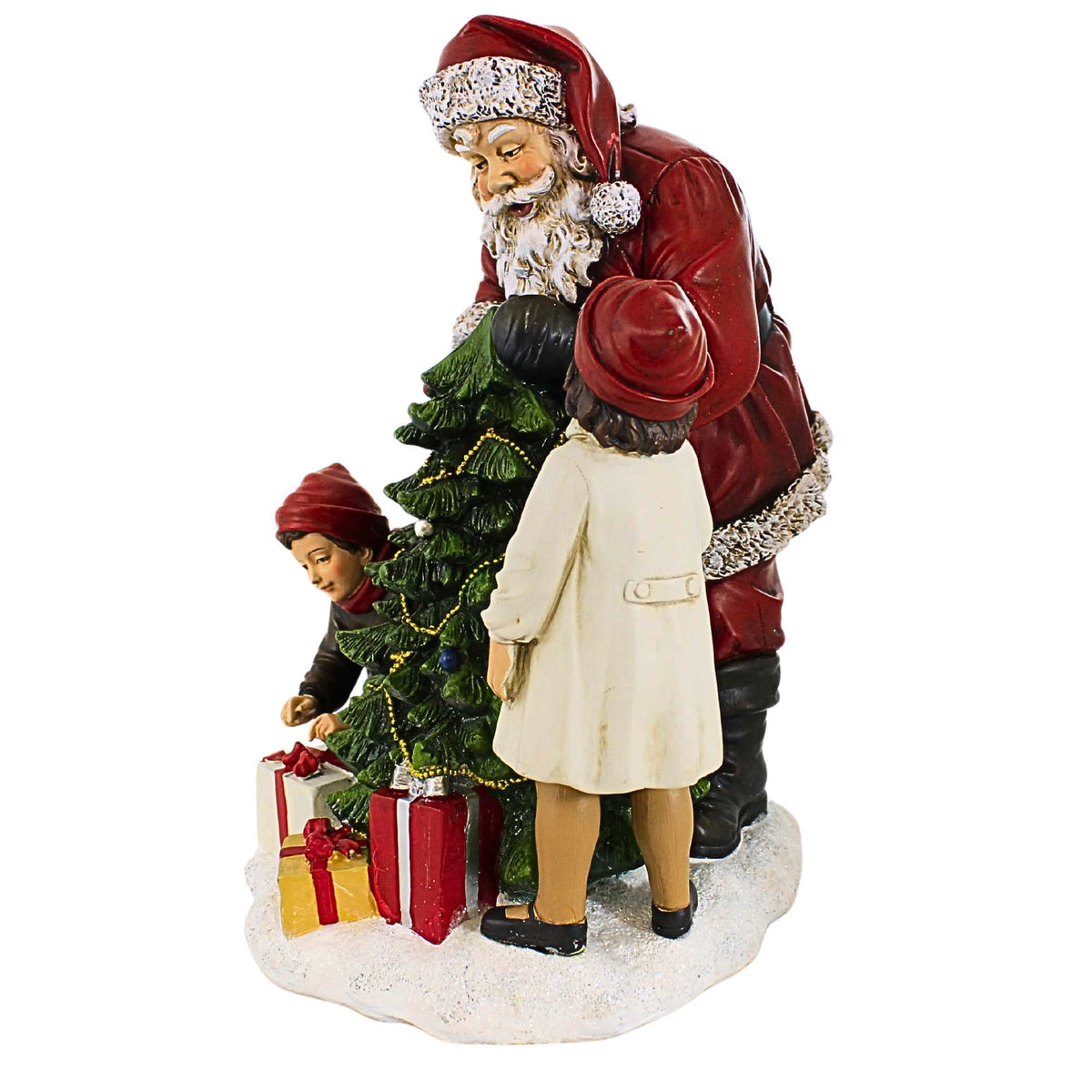 Joseph Studio Santa With Kids At Tree - - SBKGifts.com
