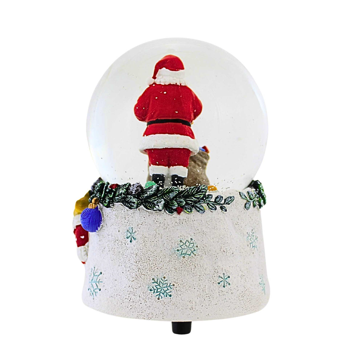 Roman Musical Cat Santa Dome - - SBKGifts.com
