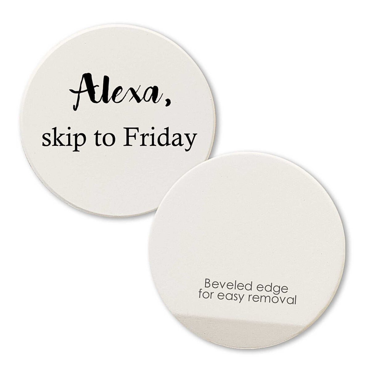 Tipsy Coasters Alexa, Skip To Friday - - SBKGifts.com