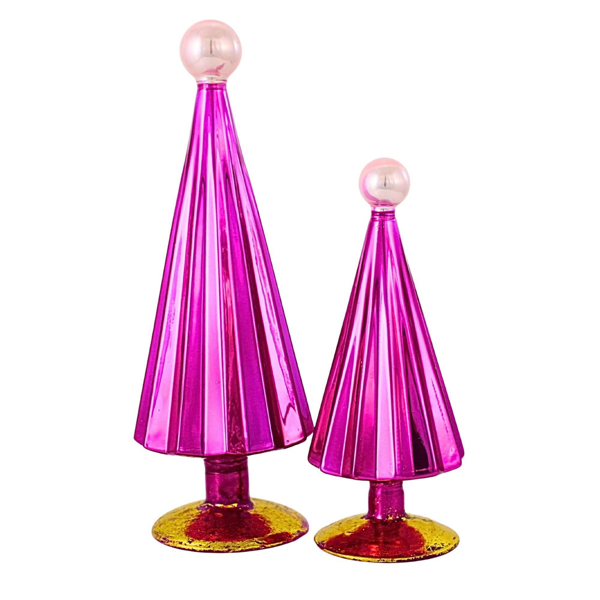 Cody Foster Pleated Trees Small Fuchsia Pink - - SBKGifts.com