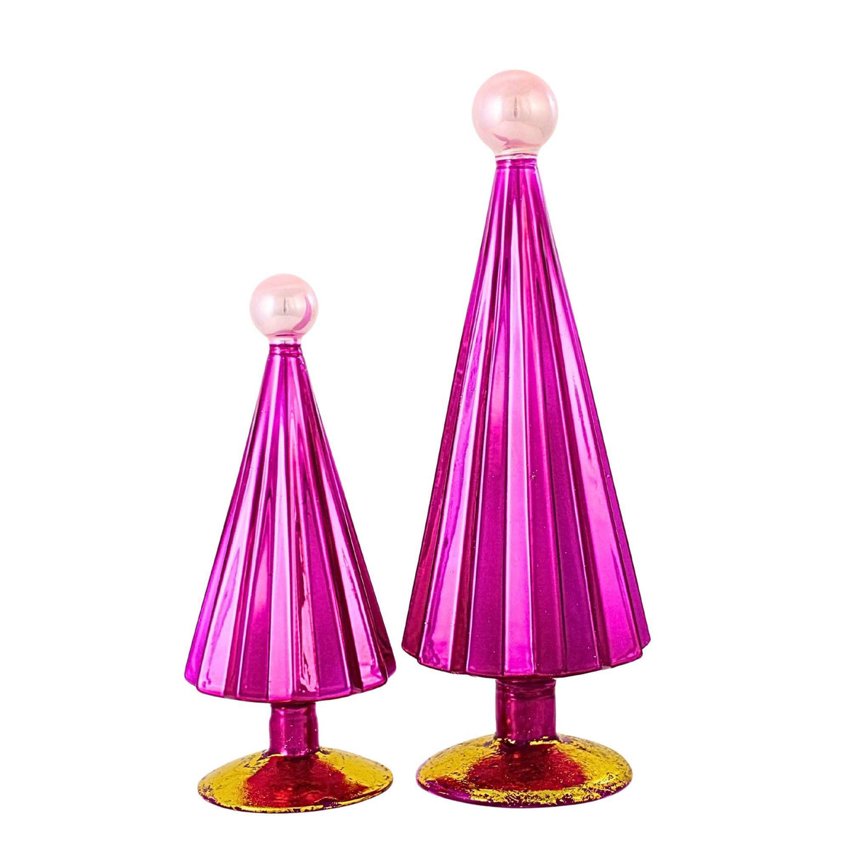 Cody Foster Pleated Trees Small Fuchsia Pink - - SBKGifts.com