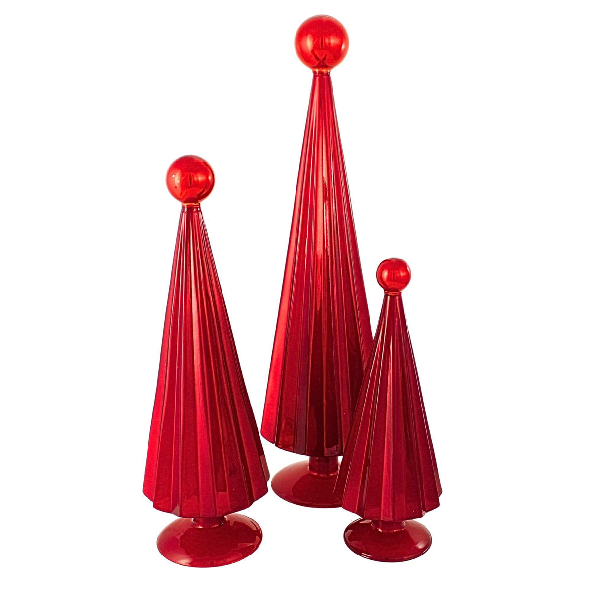 65674 Pleated Tree Crimson Red CD1845CR