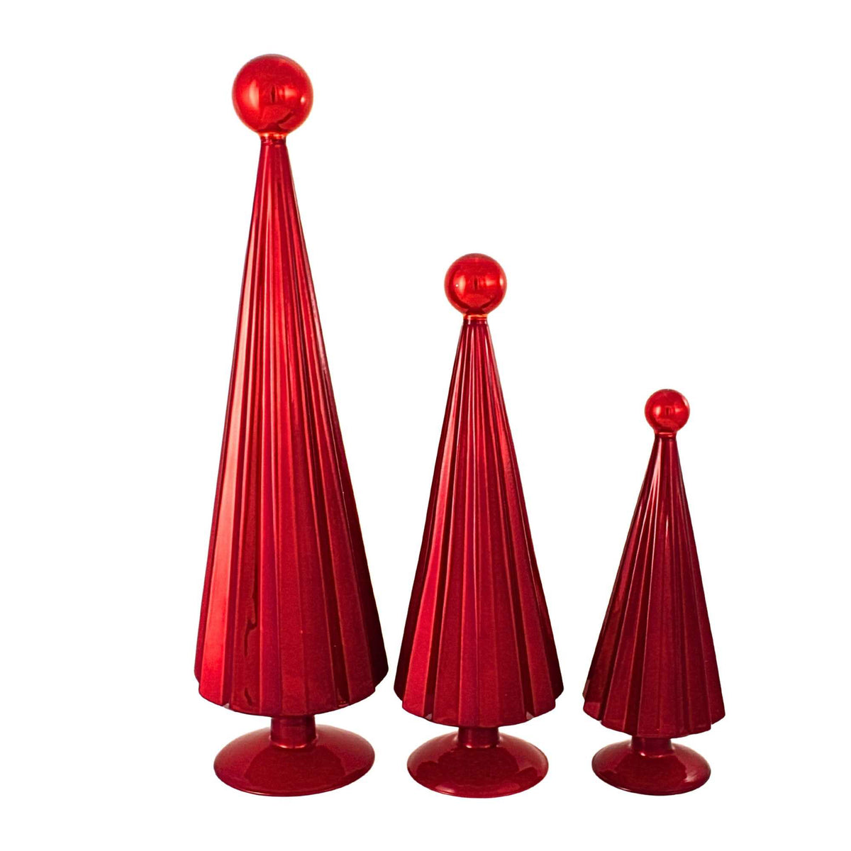 Cody Foster Pleated Tree Crimson Red - - SBKGifts.com